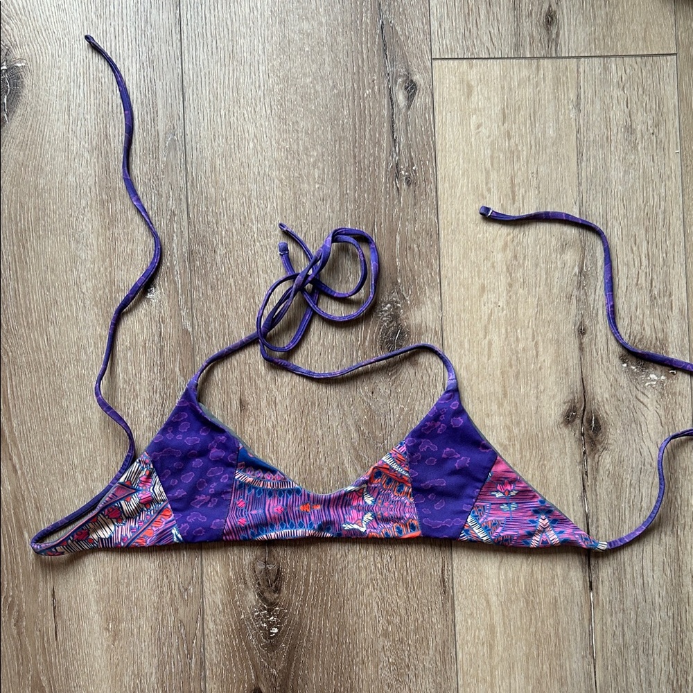 Jolyn Colorful Bikini Top
